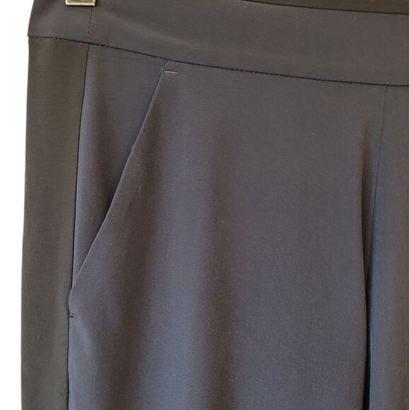 Athleta Women's Navy Blue Wide Leg Trouser Pants Size 2 - Picture 4 of 7
